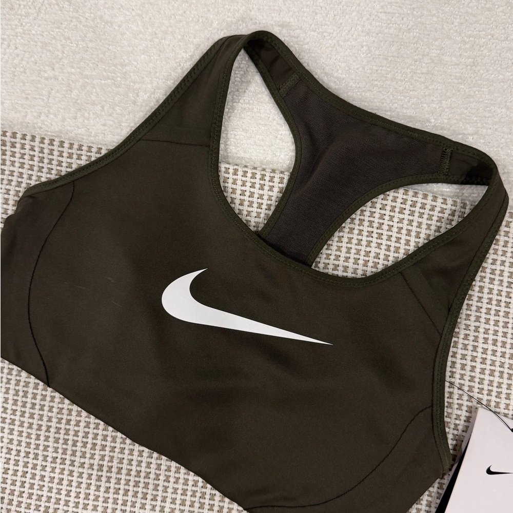 Nike Women's Dark Green Sports Bra